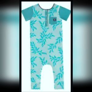 Rags Henley Romper Leaves Print make an offer